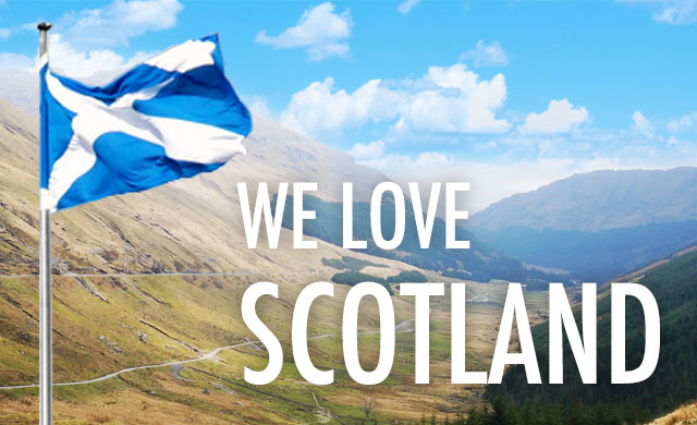 WE LOVE SCOTLAND